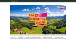 Desktop Screenshot of fdp-rosenheim-land.de